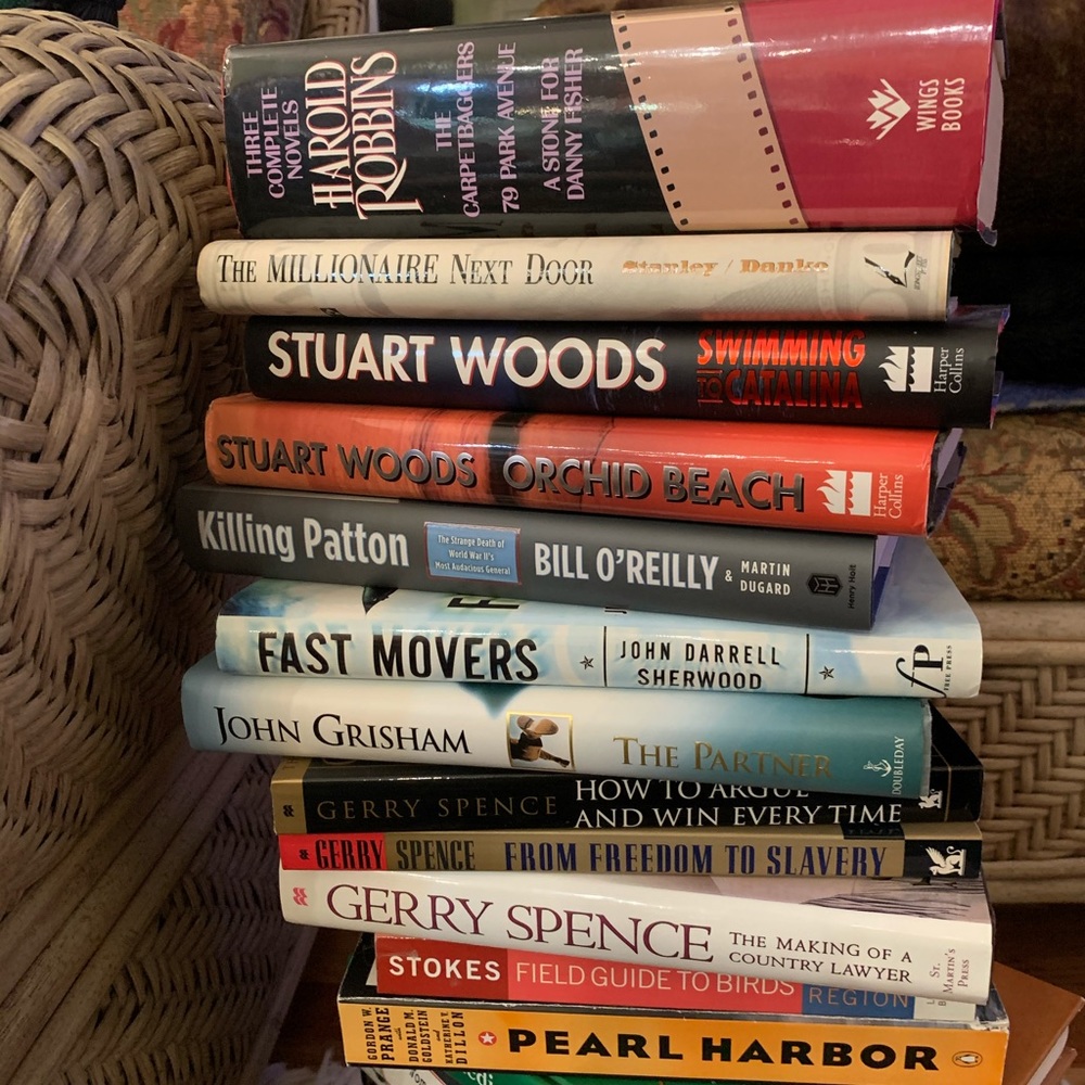 Selling all the books individually!